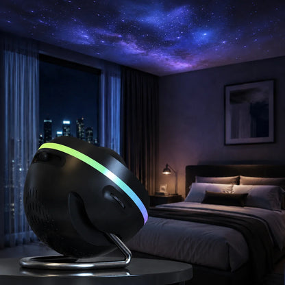 Star Projector Rotating & Adjustable Focus Interchangeable Discs