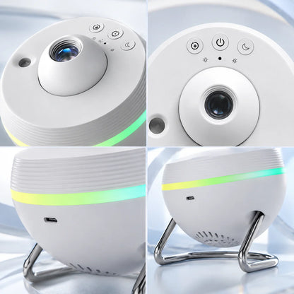 Star Projector Rotating & Adjustable Focus Interchangeable Discs
