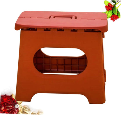 Step Stool Foldable Integrated Handle Anti-Slip 300 lb Capacity