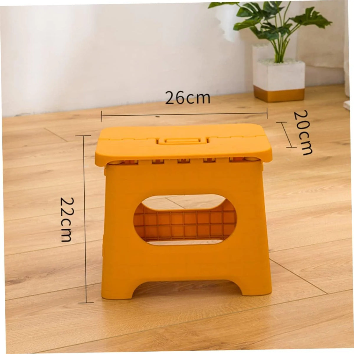 Step Stool Foldable Integrated Handle Anti-Slip 300 lb Capacity