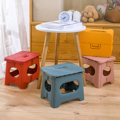 Step Stool Foldable Integrated Handle Anti-Slip 300 lb Capacity