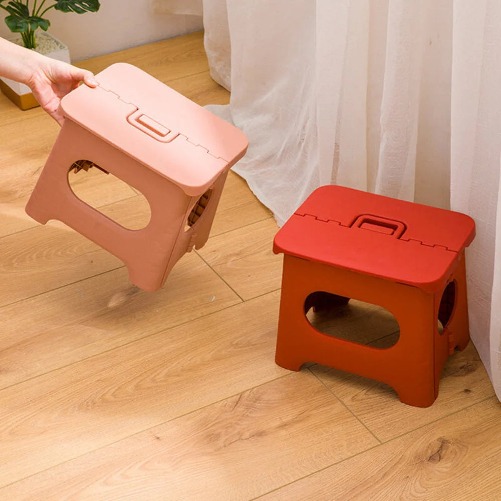 Step Stool Foldable Integrated Handle Anti-Slip 300 lb Capacity