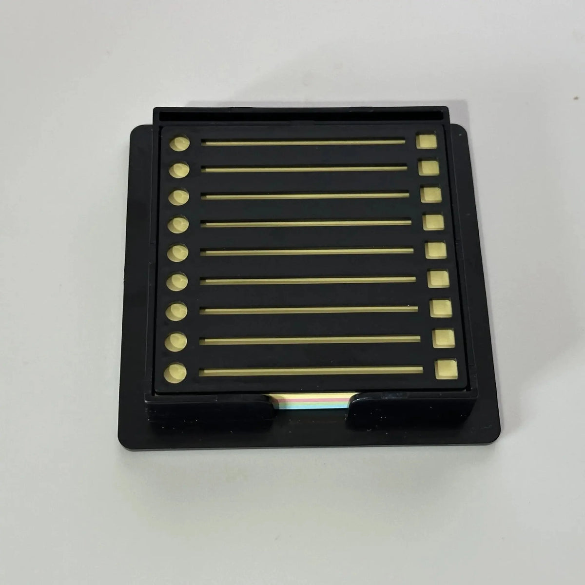 Sticky Note Organizer Compact ABS Writing Surface