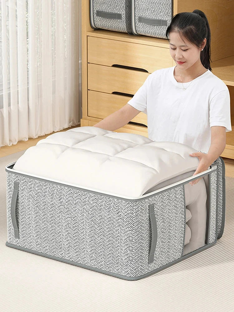 Storage Bag Washable Tear-Resistant Reinforced Handle