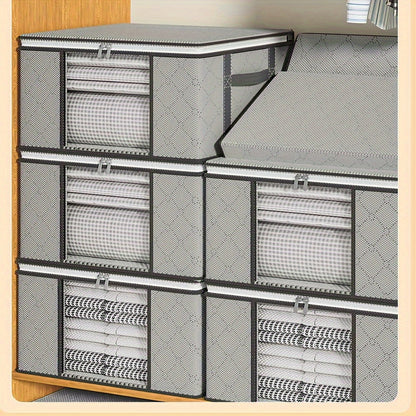 Storage Bags Non-Woven Foldable Viewing Window Set of 4