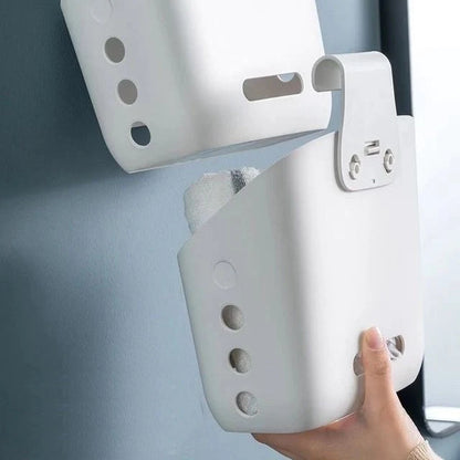 Storage Basket Wall-Mounted Stackable Plasticધાન