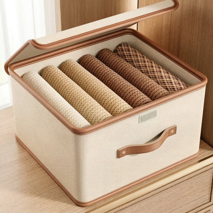 Storage Box Foldable Oxford Fabric Reinforced Frame