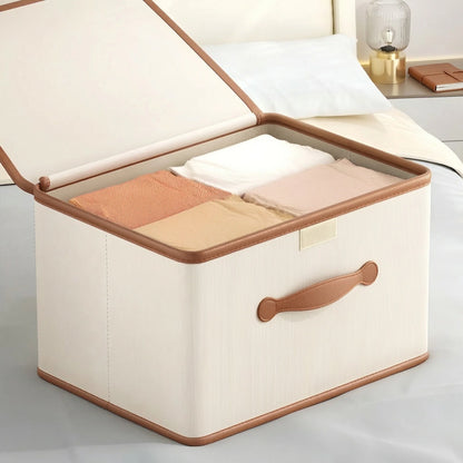 Storage Box Foldable Oxford Fabric Reinforced Frame