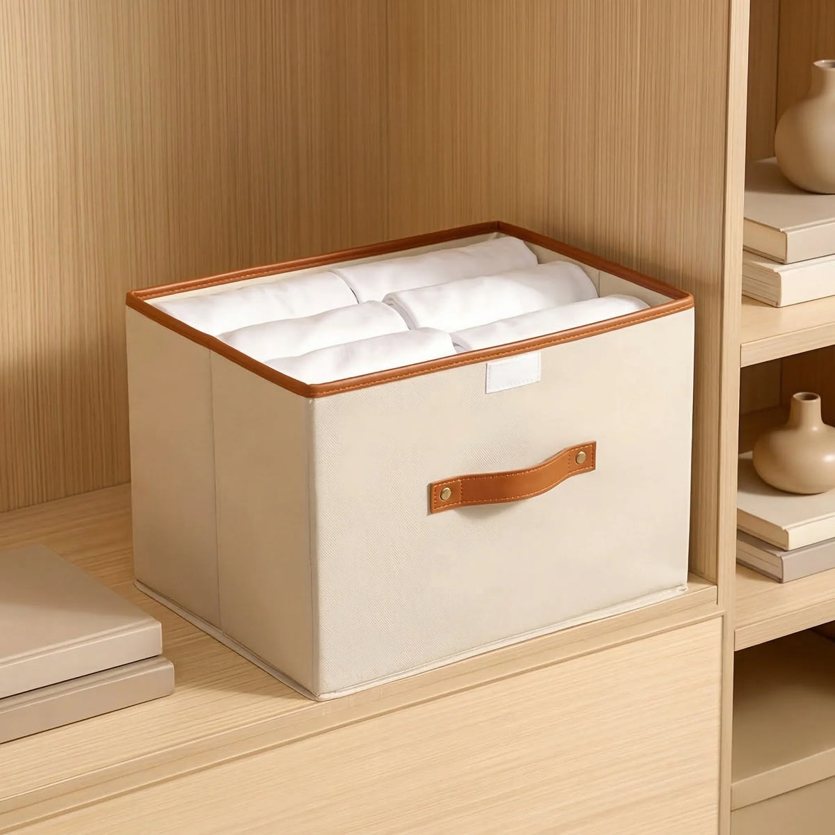 Storage Box Foldable Oxford Fabric Reinforced Frame