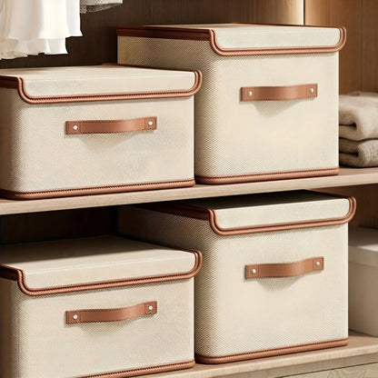 Storage Box Foldable Oxford Fabric Reinforced Frame