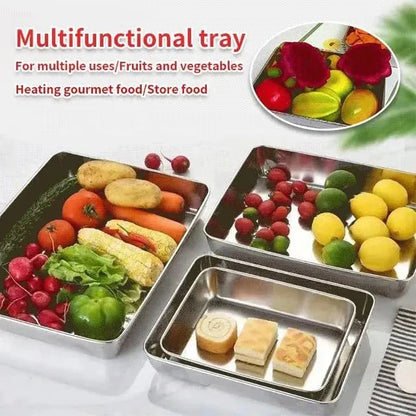 Storage Container Stainless Steel With Lid Included