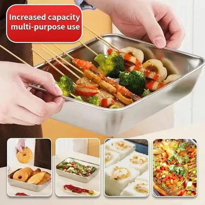 Storage Container Stainless Steel With Lid Included