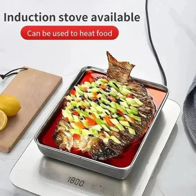 Storage Container Stainless Steel With Lid Included