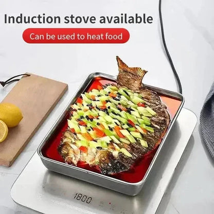 Storage Container Stainless Steel With Lid Included