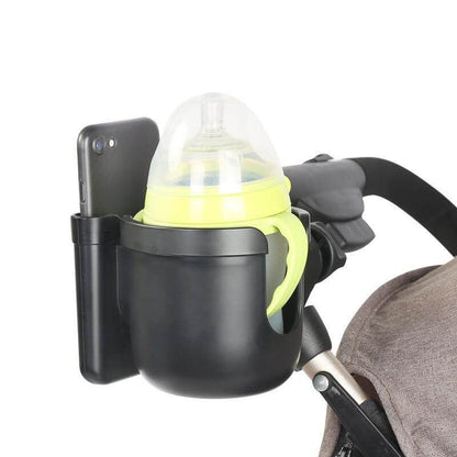 Stroller Cup & Phone Holder Dual Holder Universal Fit