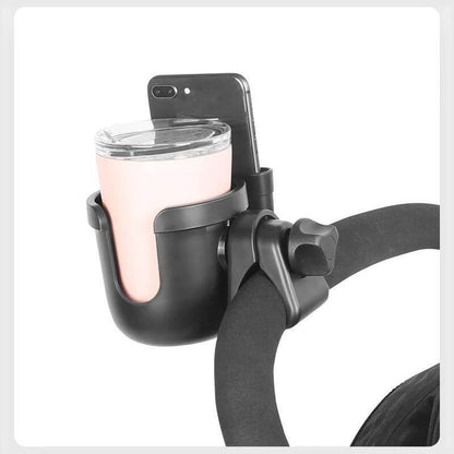 Stroller Cup & Phone Holder Dual Holder Universal Fit