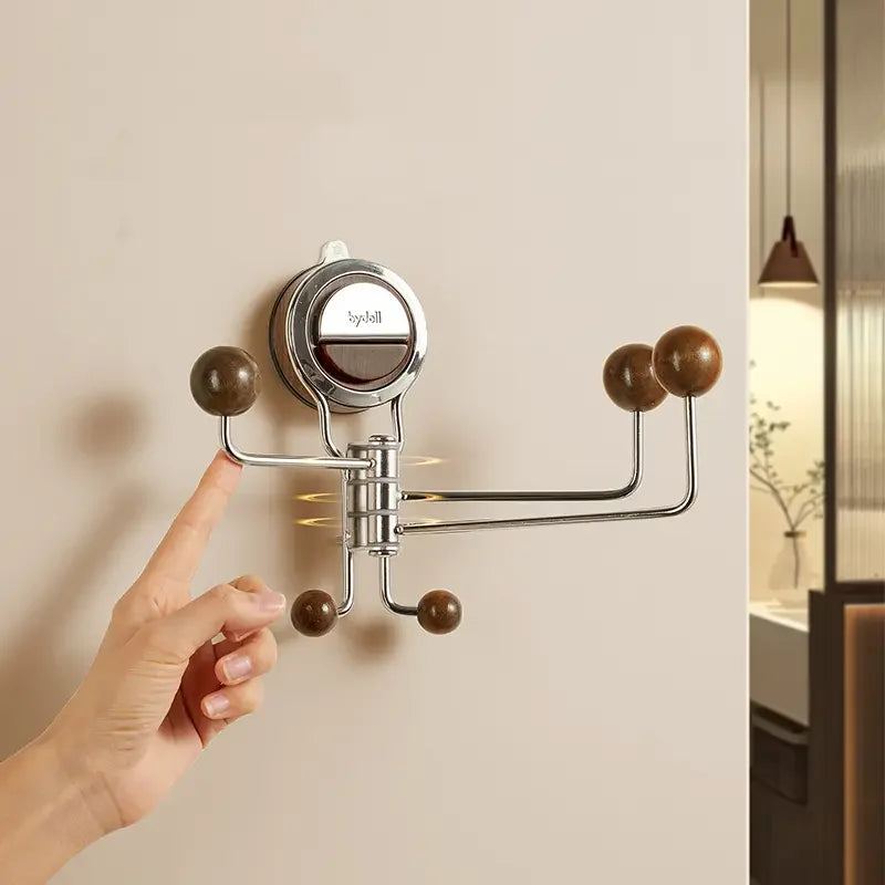 Suction Hook Drill-Free 180° Rotatable Supports 11 lb