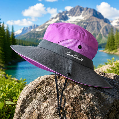 Sun Hat Wide-Brim Foldable UV Protection