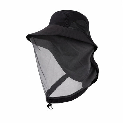 Sun Hat Wide Brim Mesh Face & Neck Cover