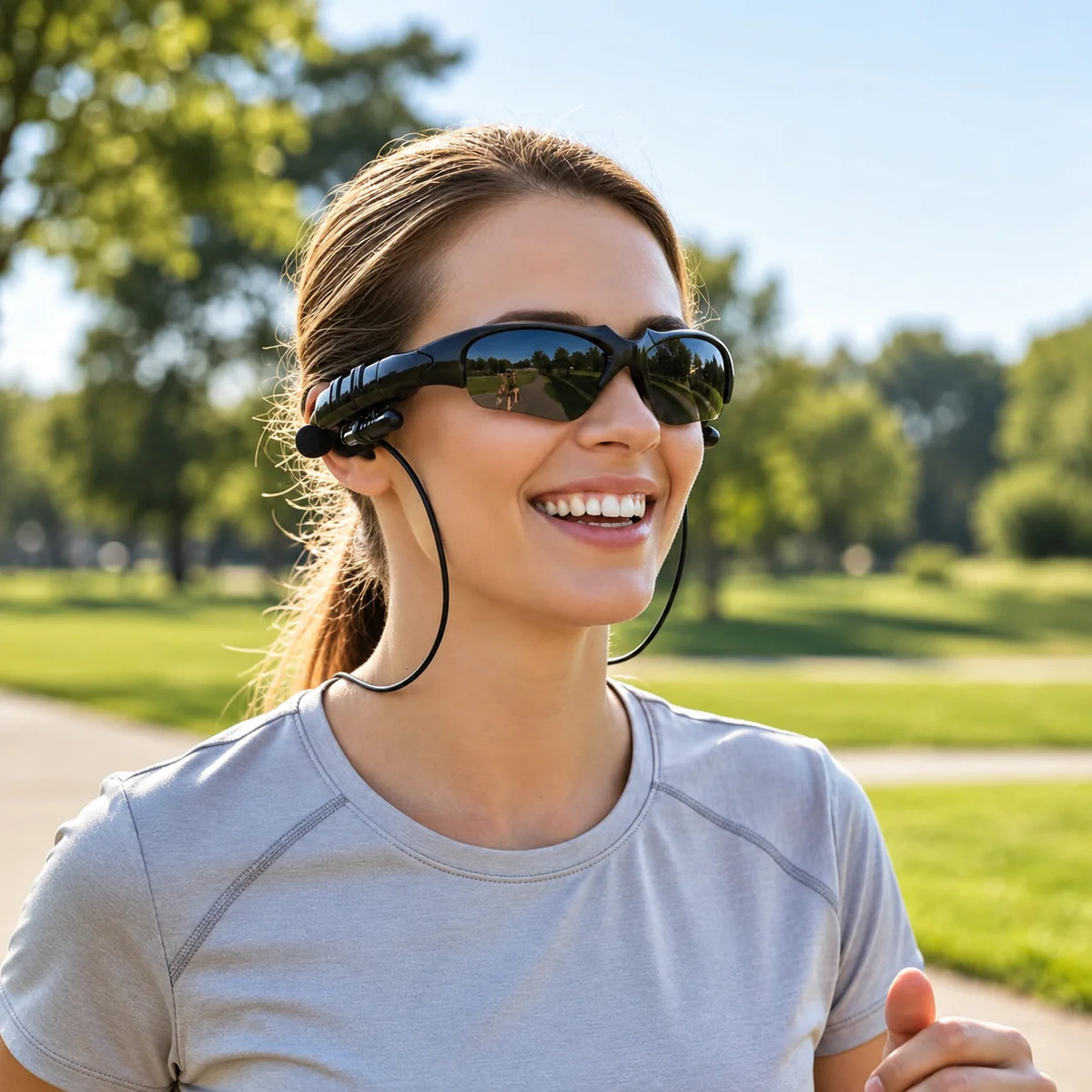 Sunglasses Open-Ear Bluetooth Polarized