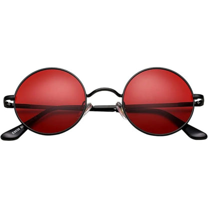 Sunglasses Retro Round Polarized 100% UV Protection
