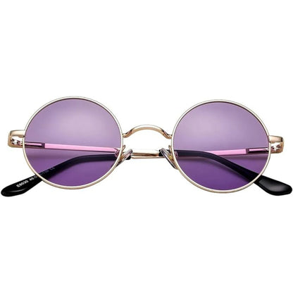Sunglasses Retro Round Polarized 100% UV Protection