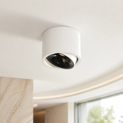 Surface Mount Spot Light Adjustable Swivel Head Integrated LED