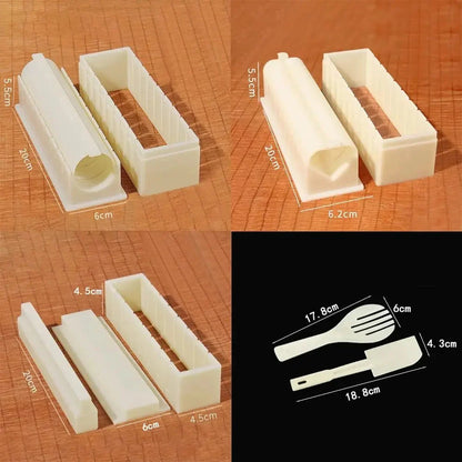 Sushi Making Kit Multi-Shape Rice Molds