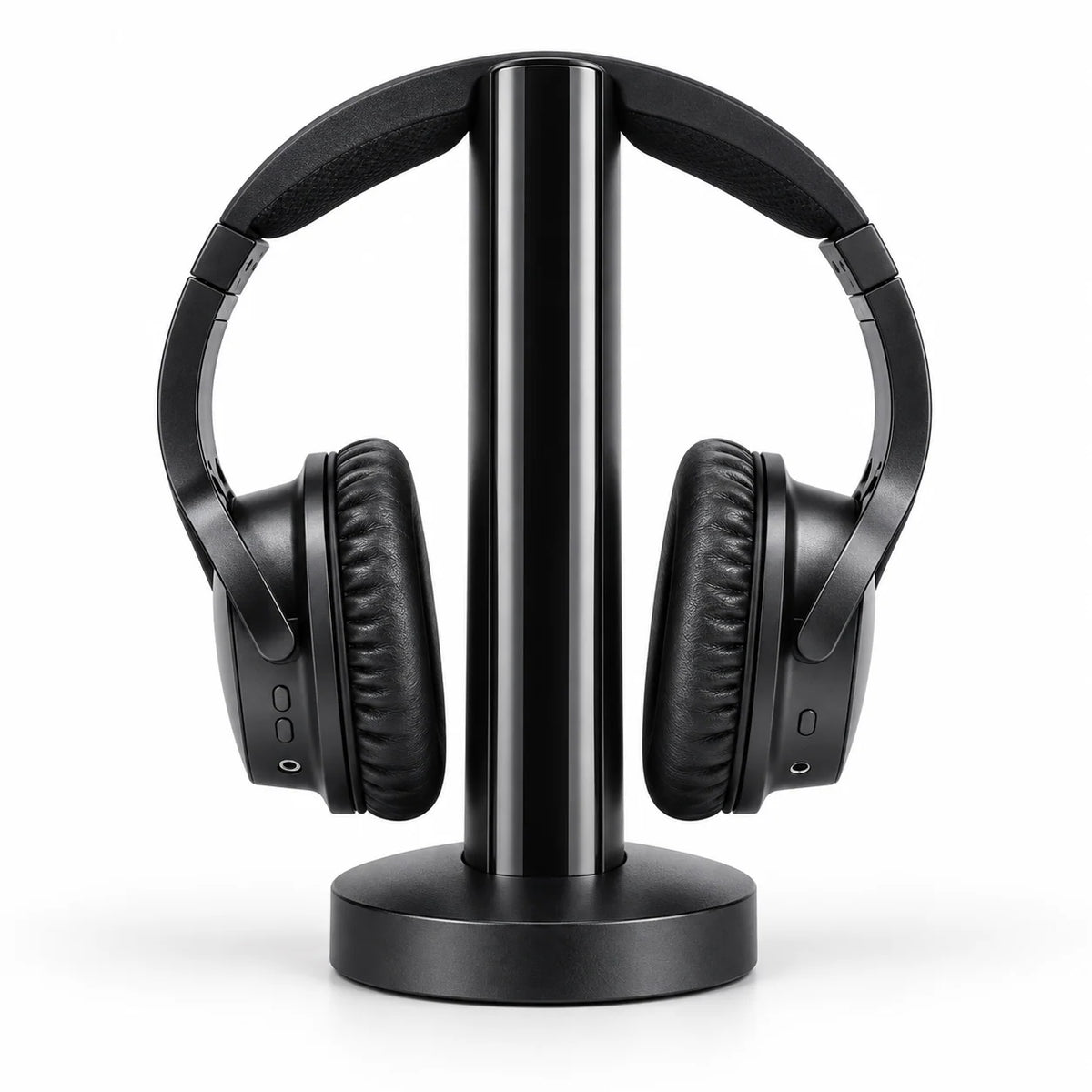 TV Headphones UHF Wireless 160 Ft Range 20-Hour Battery Life