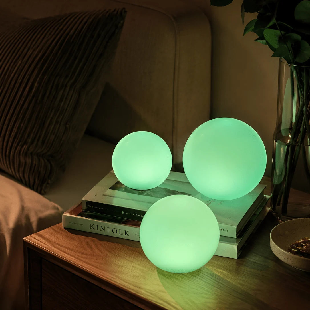 Table Lamp Cordless Rechargeable Color-Changing & Remote Control