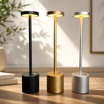 Table Lamp Cordless & Rechargeable LED Three-Level Dimming