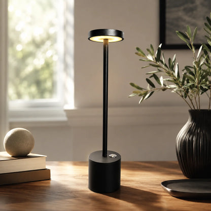 Table Lamp Cordless & Rechargeable LED Three-Level Dimming