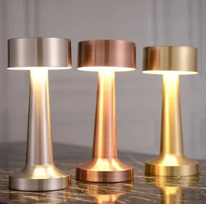 Table Lamp Cordless Touch Dimmable Rechargeable 15-Hour Battery
