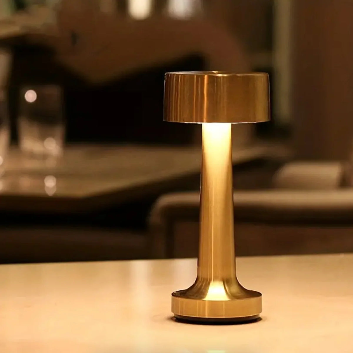 Table Lamp Cordless Touch Dimmable Rechargeable 15-Hour Battery