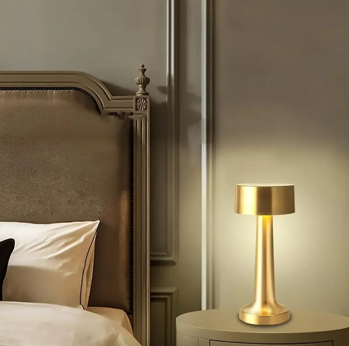 Table Lamp Cordless Touch Dimmable Rechargeable 15-Hour Battery