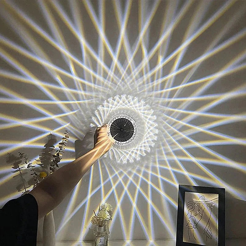Table Lamp Crystal Effect Touch Dimmable Rechargeable