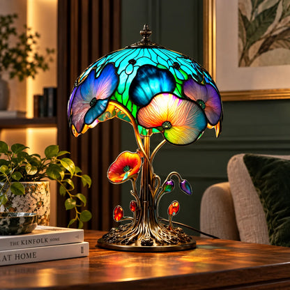 Table Lamp Hand-Detail Resin Soft Warm Ambient Glow