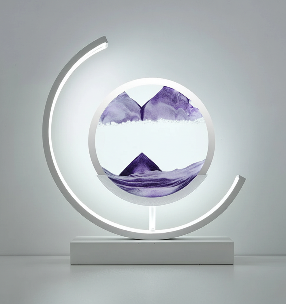 Table Lamp Handmade Ceramic Warm LED Calming Ambience