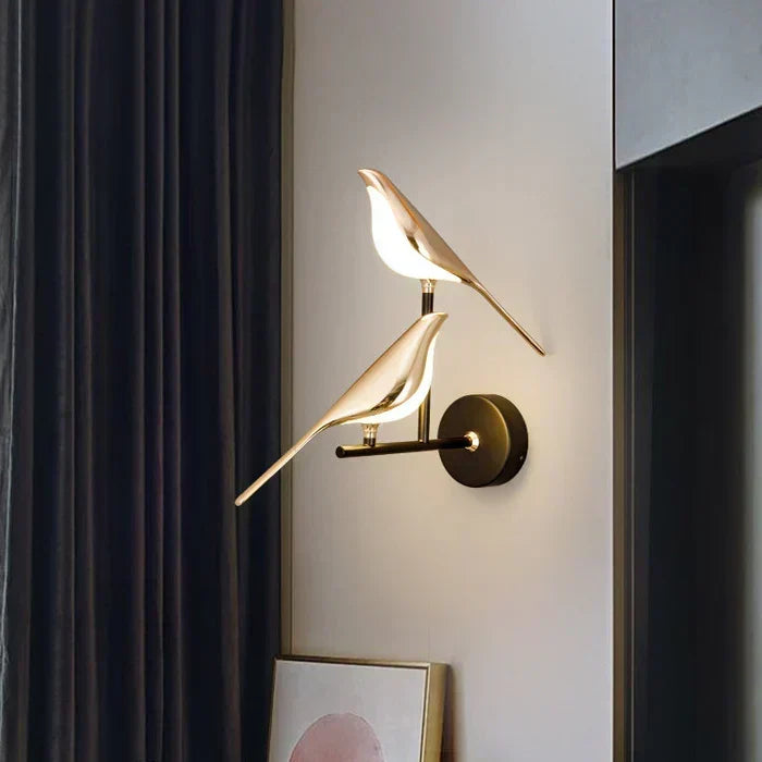 Table & Wall Lamp Magnetic Adjustable LED Bird Accent