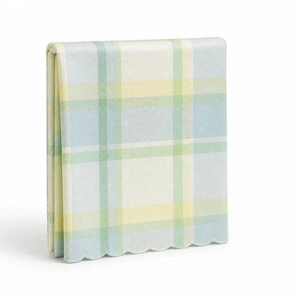 Tablecloth Checkered Water-Repellent & Wipeable
