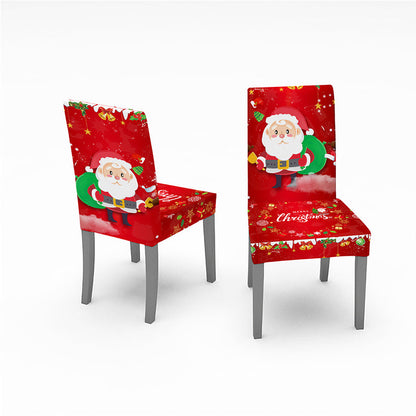 Tablecloth Christmas Print Durable & Easy-Care