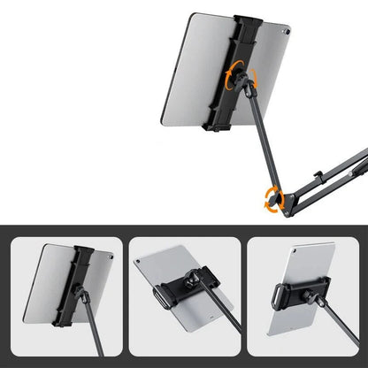 Tablet Stand 360° Rotating Adjustable Aluminum Arm