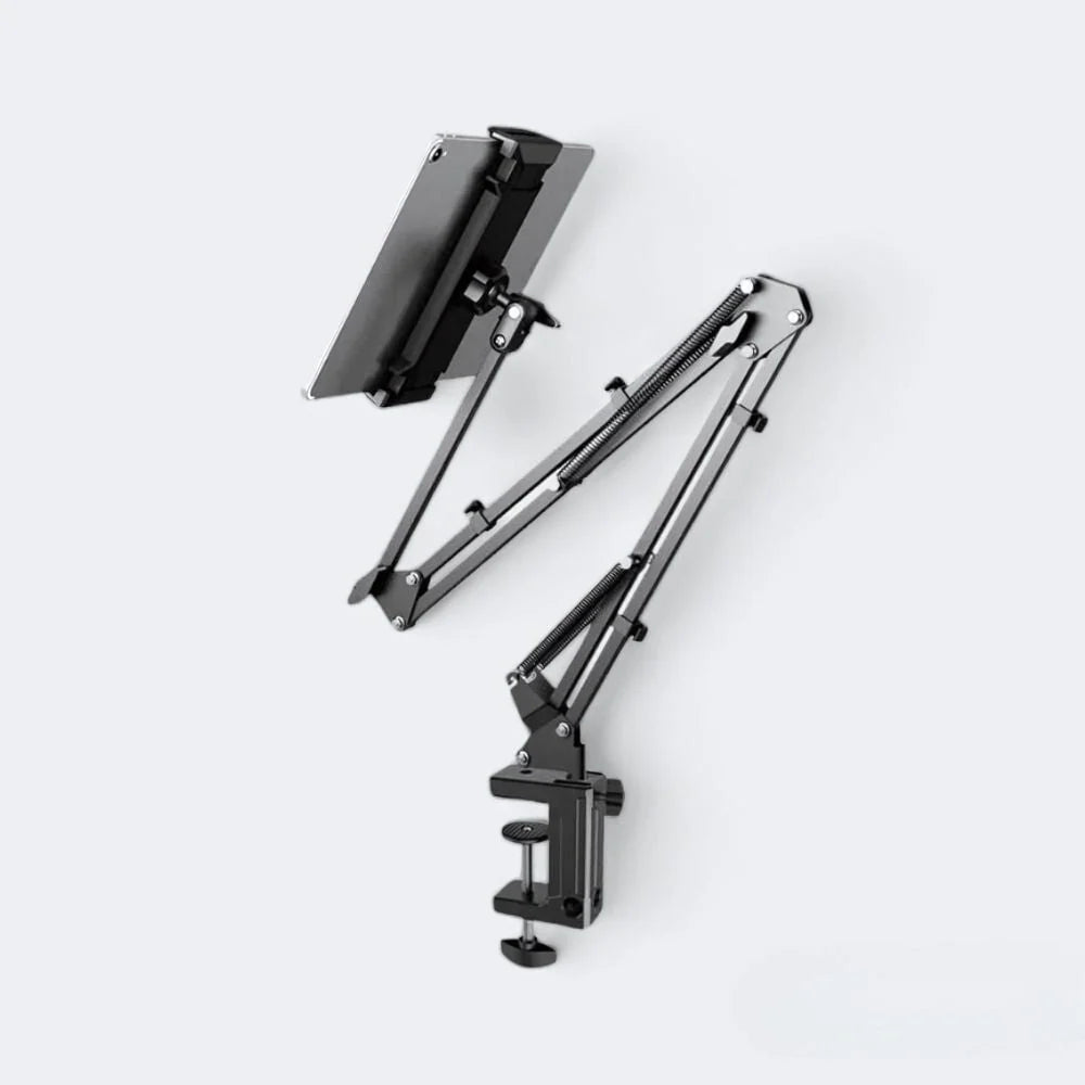 Tablet Stand 360° Rotating Adjustable Aluminum Arm