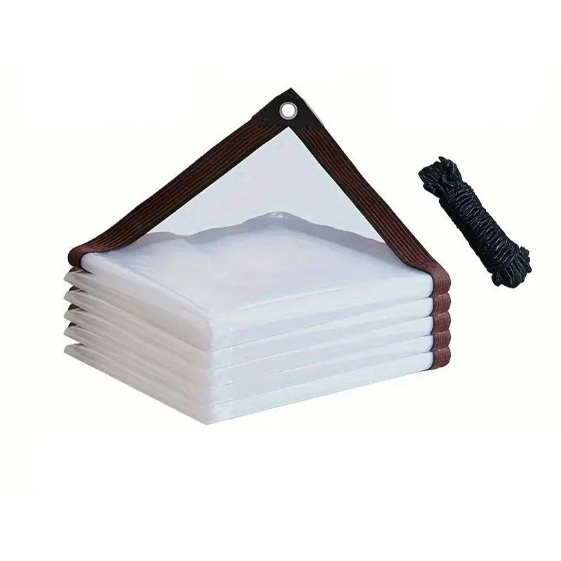 Tarp Clear Weather-Resistant Tear-Resistant