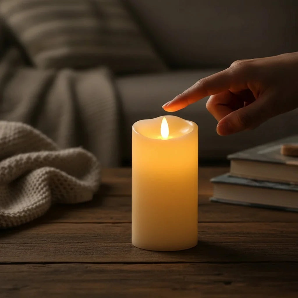 Tealight Candles Flameless LED Battery Operated 12 Pack