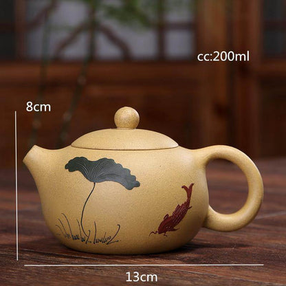 Teapot Vintage-Inspired Artistic Design