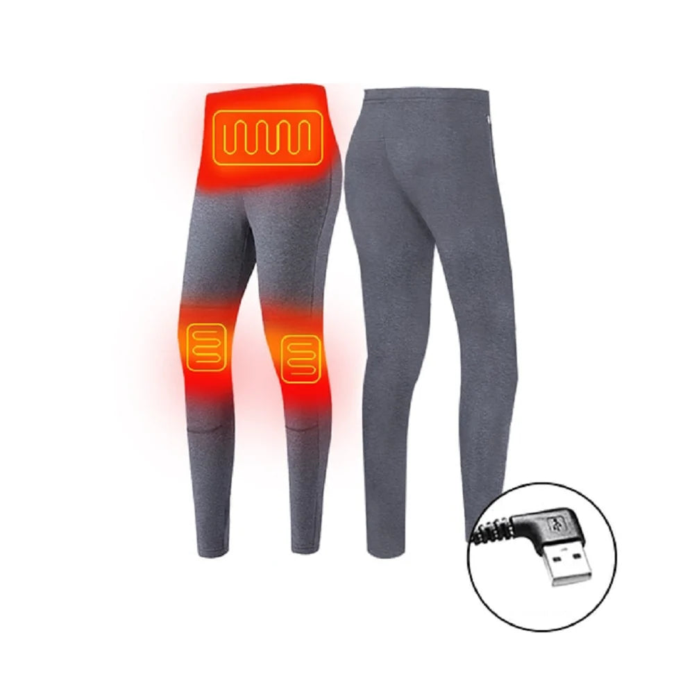 Thermal Underwear Set Heated 3 Heat Settings