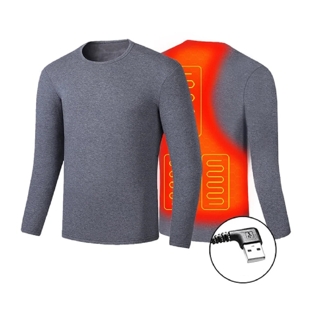 Thermal Underwear Set Heated 3 Heat Settings