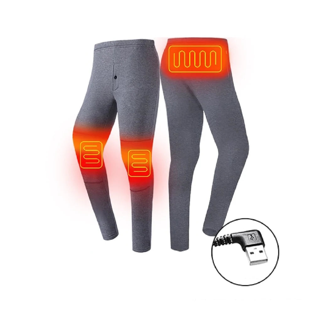 Thermal Underwear Set Heated 3 Heat Settings