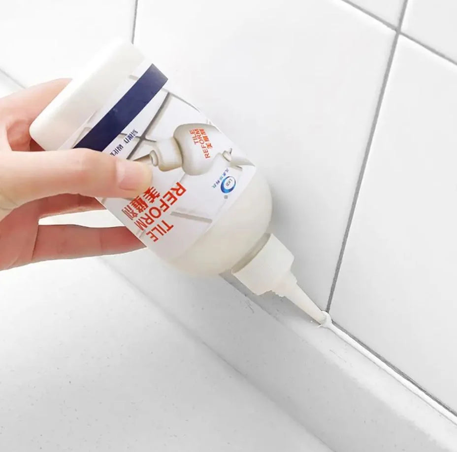 Tile Grout Repair Gel Waterproof Mold-Resistant Precision Nozzle
